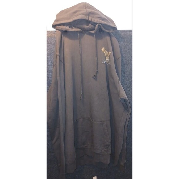 Roark x Pendleton Mens XXXL 3XL Hoodie Brown Sweater Wander With Roark Eagle - Picture 2 of 16